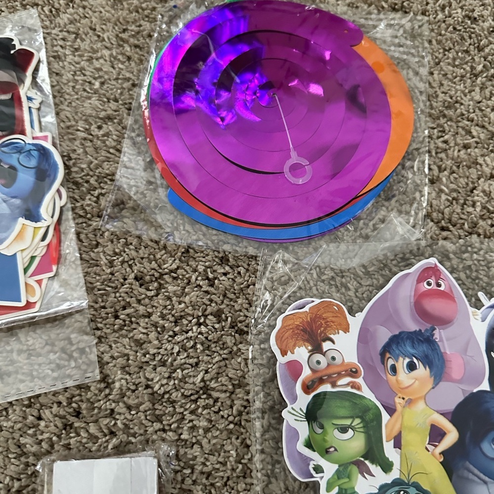 Inside Out Character Stickers - Picture 2 of 6